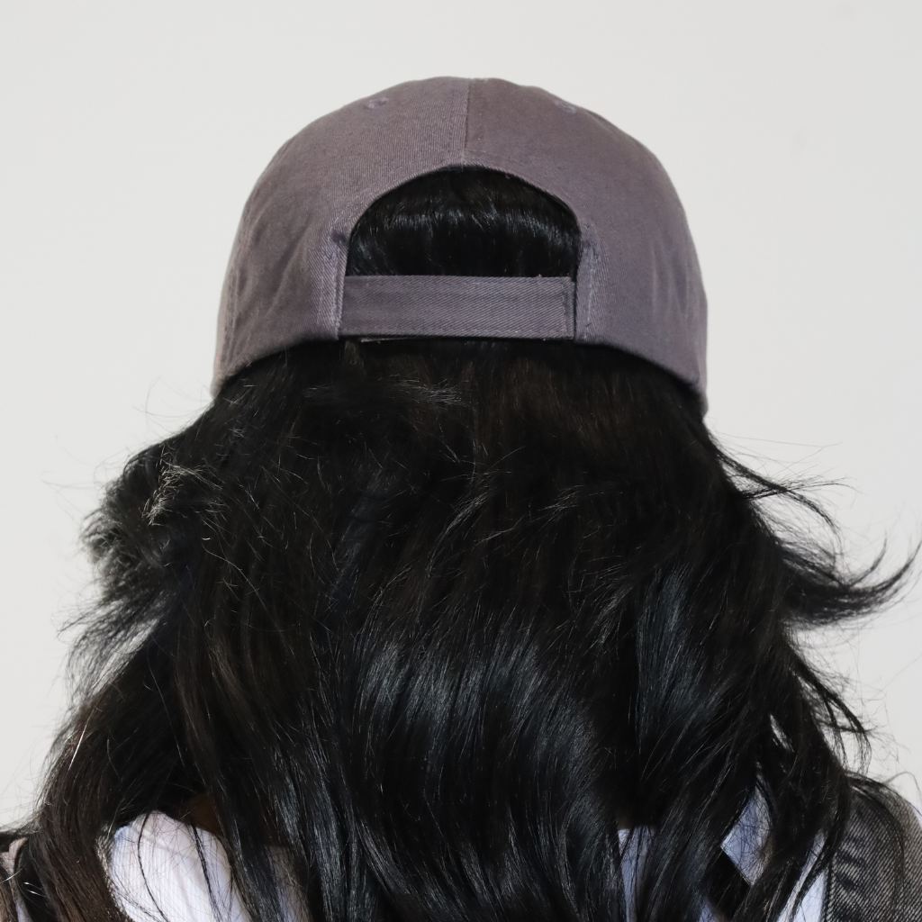 Signature Distressed Baseball Cap - Smoke Grey