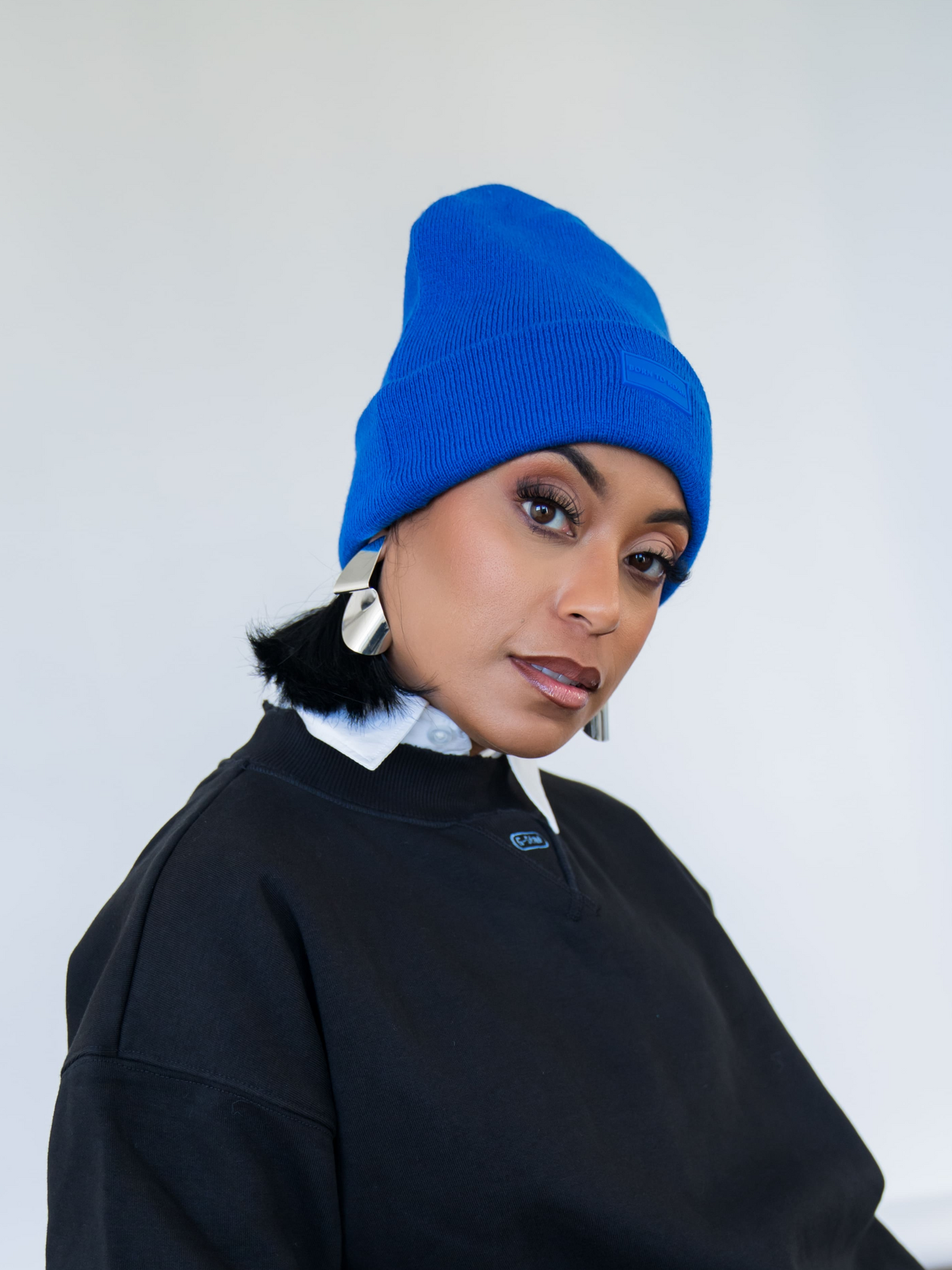 Vail Knit Beanie - Cobalt Blue