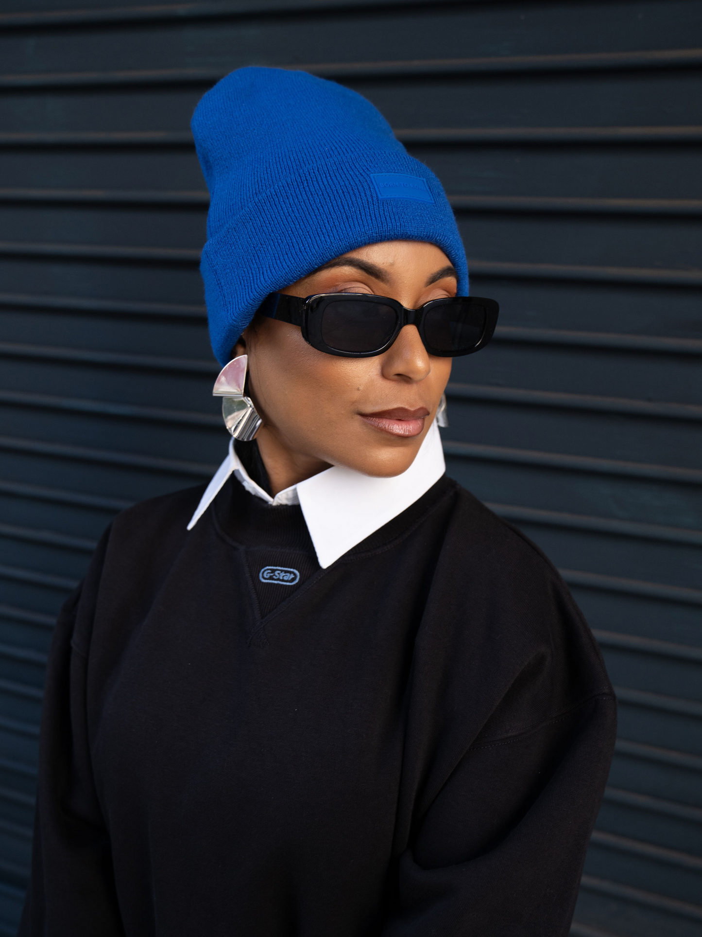 Vail Knit Beanie - Cobalt Blue