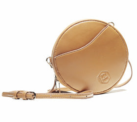 Brown Genuine Leather Crossbody Belt Bag - FINAL SALE